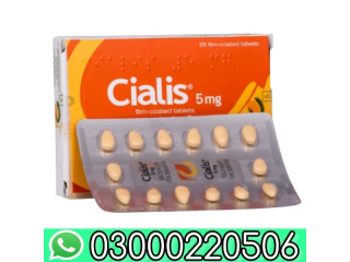 Cialis 5mg Tablets In Lahore - 03000220506