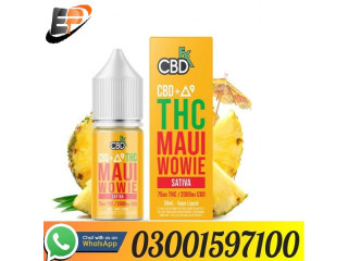 Maui Wowie Sativa CBDfx CBD + Delta 9 THC Vape Juice In Rawalpindi |03001597100 EtsyPakistan.Com|